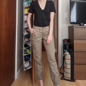 2 for $20✨Beige cargo pants size 2